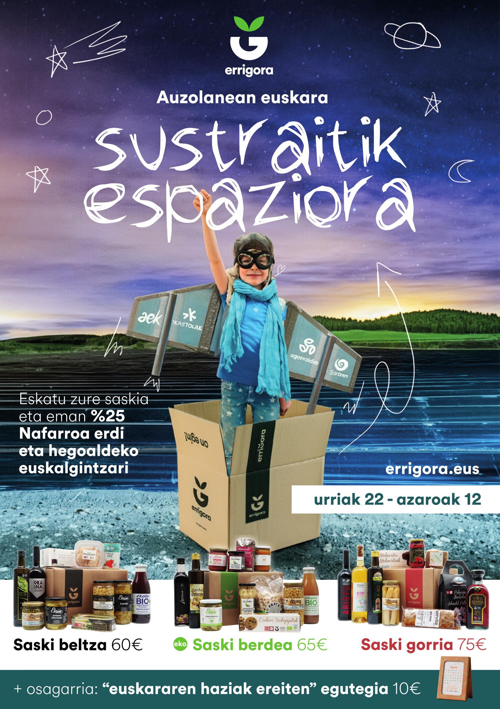 Auzolanean euskarara sustraitik espaziora